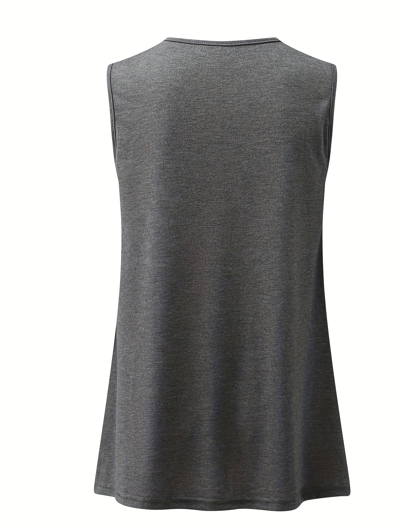 Women's Rhinestone Cut Out Tank Top for Summer