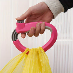 1pc Bag Holders Self Locking Thumb Bag Carrier One Grip Shopping