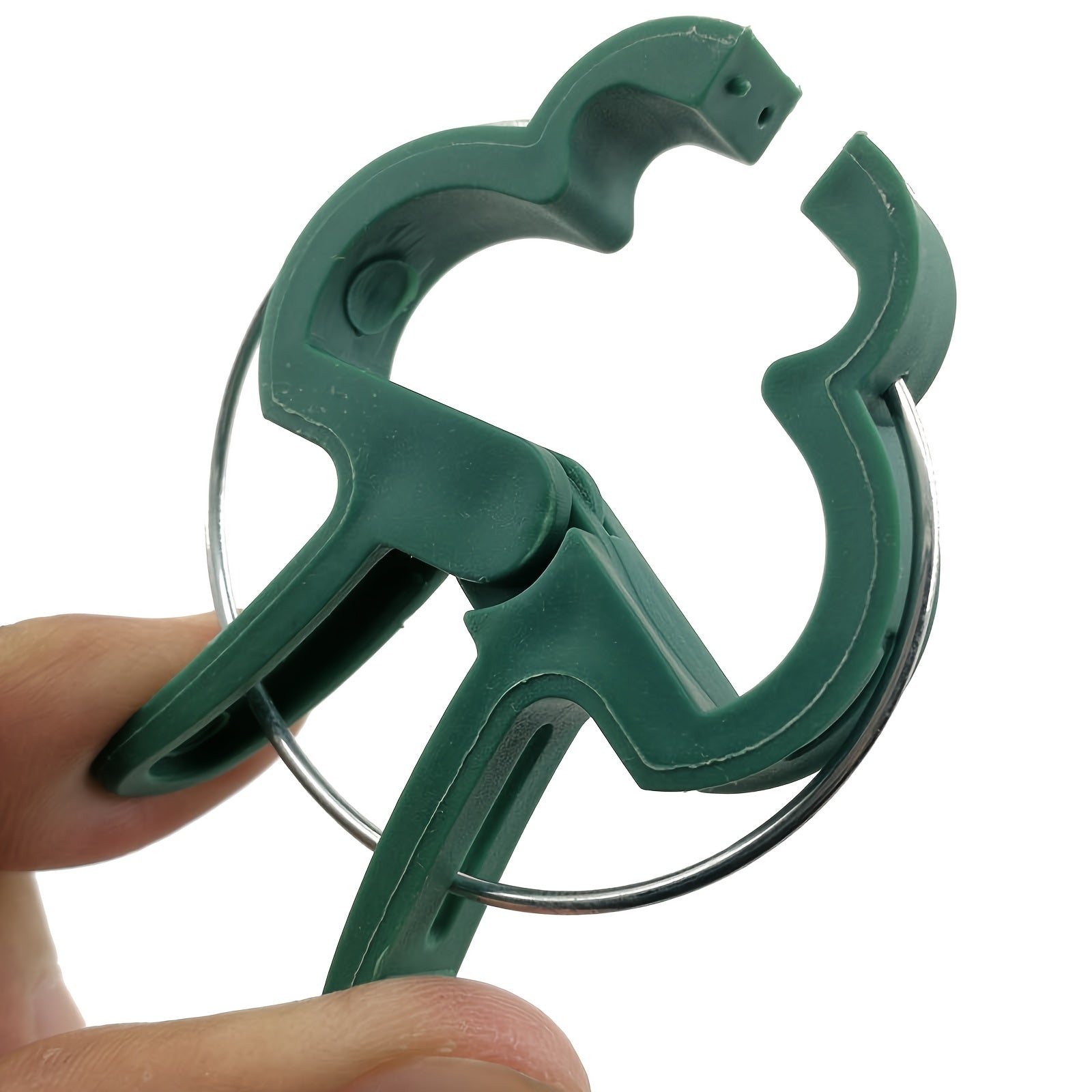 20pcs Plant Clips for Tomato Cage, 2 Sizes, Reusable Plant Supports Clips