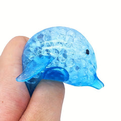 Jumbo Squishy Dolphin & Shark Toys Stress Relief Fidget Balls for Kids