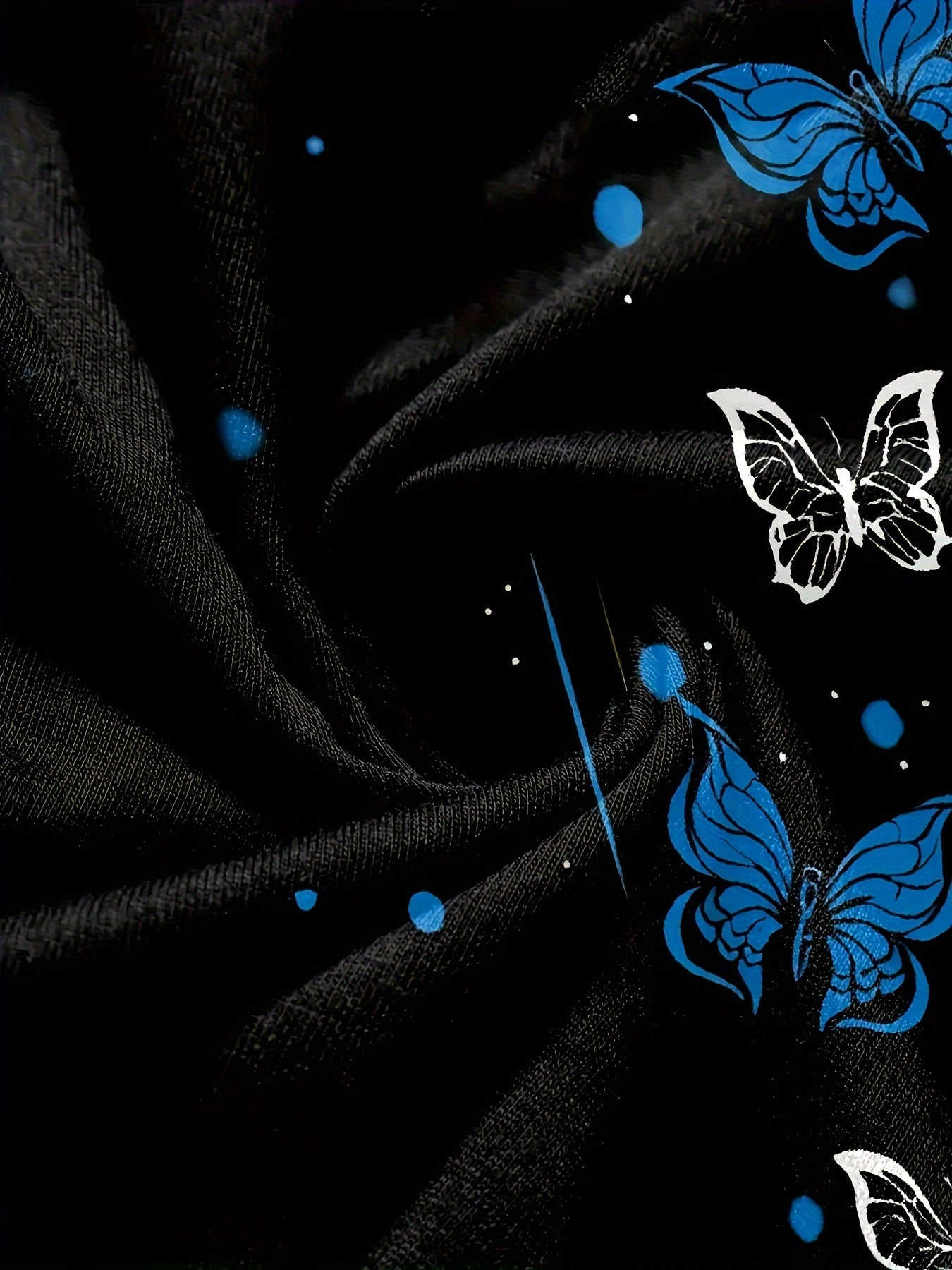 Rose Heart Butterfly Print Short Sleeve T-shirt Girls Summer Sports Clothes