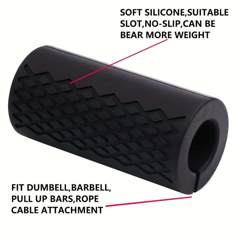 Silicone Dumbbell Grips Barbell Grips for Weightlifting Strength Training