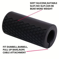 Silicone Dumbbell Grips Barbell Grips for Weightlifting Strength Training