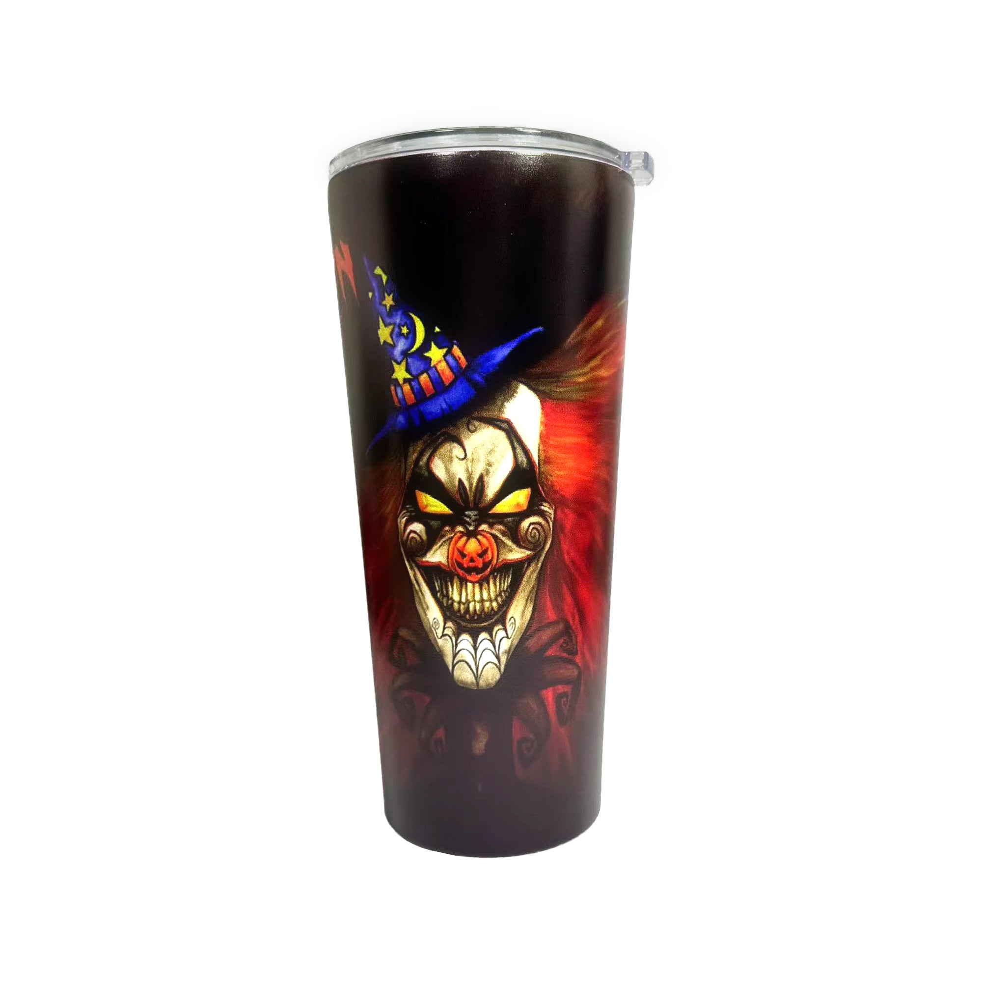 Halloween Tumbler With Lid 650ml 22oz Stainless Steel Thermal Water Cup