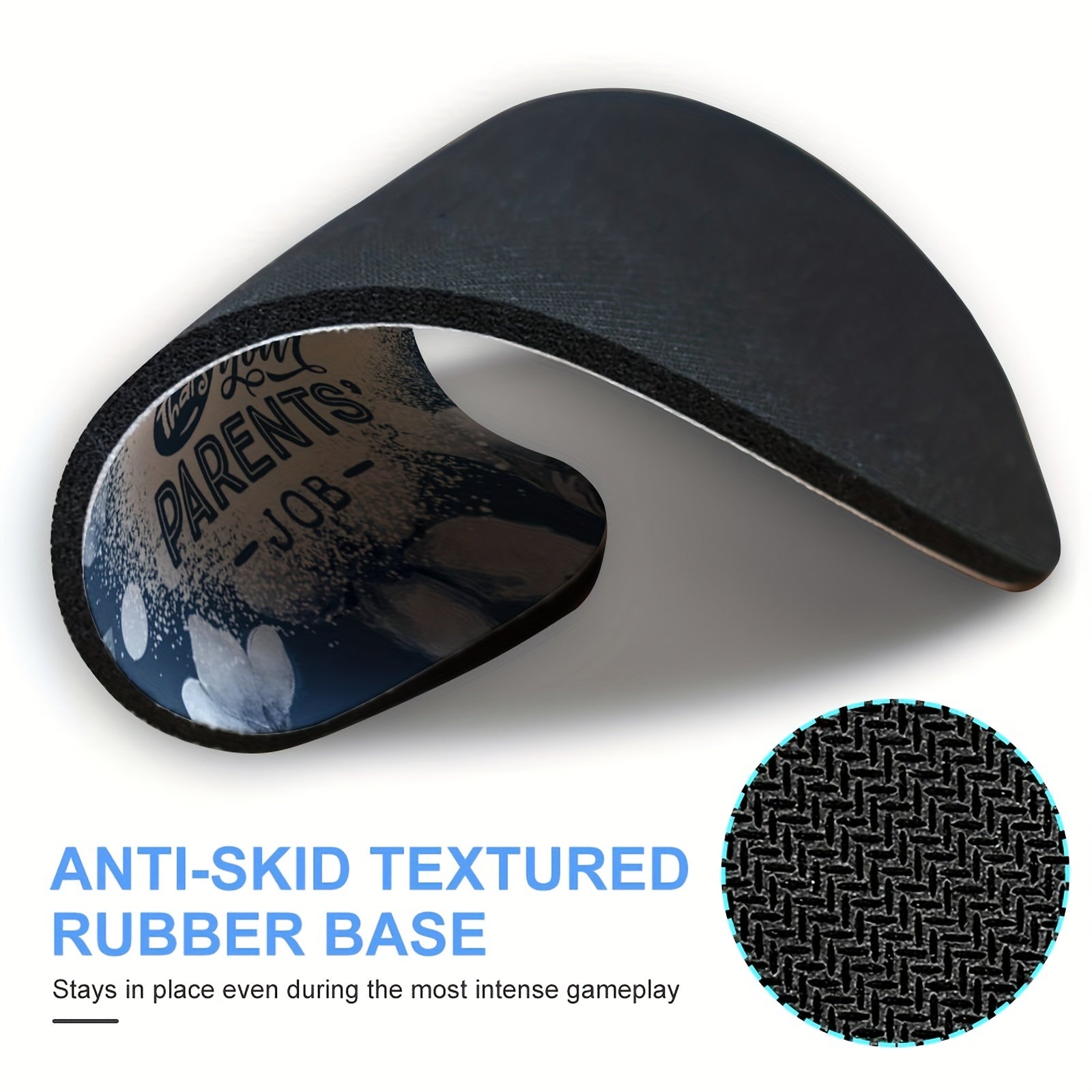 Round Mouse Pad Non Slip Rubber Base Small Size 7.87 X 7.87 X 0.1inch