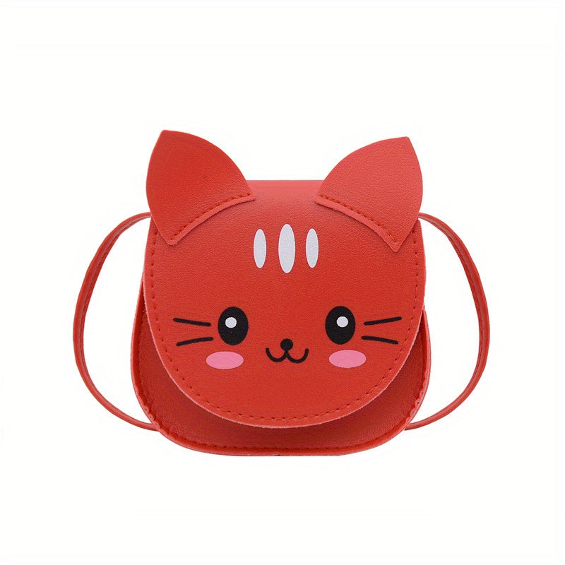 Kids Cat Shoulder Bag Crossbody Coin Purse for Girls