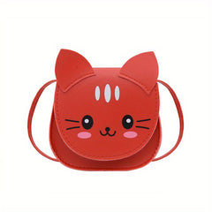 Kids Cat Shoulder Bag Crossbody Coin Purse for Girls