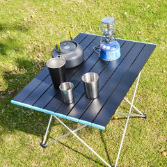 Ultralight Aluminum Folding Camping Table with Carry Bag
