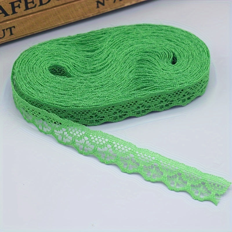 14 Meter Lace Ribbon Decorative Fabric DIY Bouquet Hair Accessories