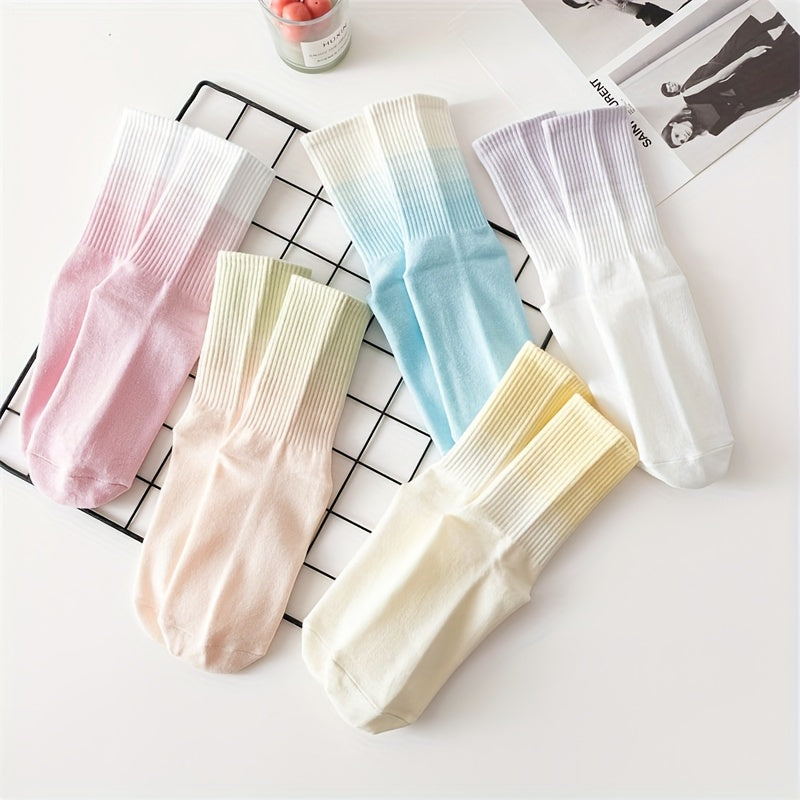 Gradient Elastic Pilates Non Slip Socks