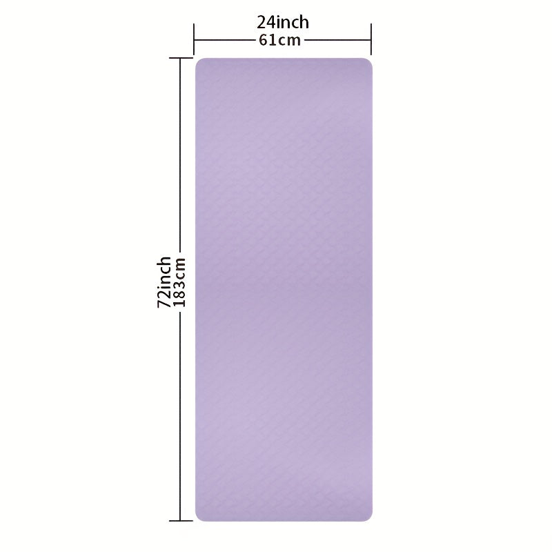 Shock Absorbing Non Slip Mute Yoga Mat - Get Fit at Home
