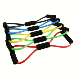 8 Shaped Yoga Tension Band Elastic Chest Expansion Tool Training Equipment