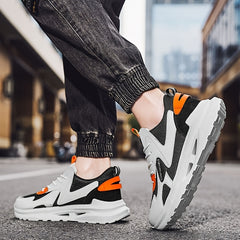 Men's Breathable Mesh Casual Shoes Lightweight Non slip Sneakers