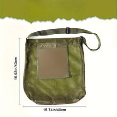Portable Foraging Tote Bag for Camping Trips