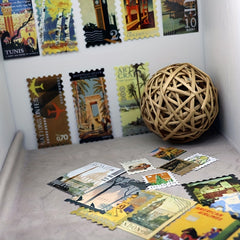 Vintage Style Nostalgic Stickers Old Photos
