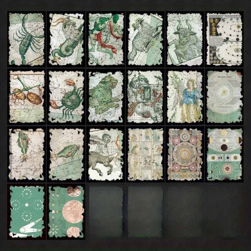 40 Sheets Lost Boat Series Retro Journal Diary Decorative Paper