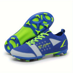 XJIAN Boy's Non Slip Football Cleat With Spikes - Outdoor Soccer Shoes