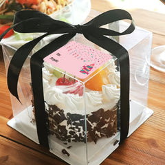 300pcs Happy Birthday Gift Tags Name Tags Stickers 3.81x5.08cm Rectangle