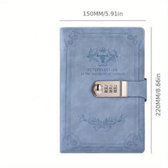 Secure Password Book Lock Journal Notebook Stationery
