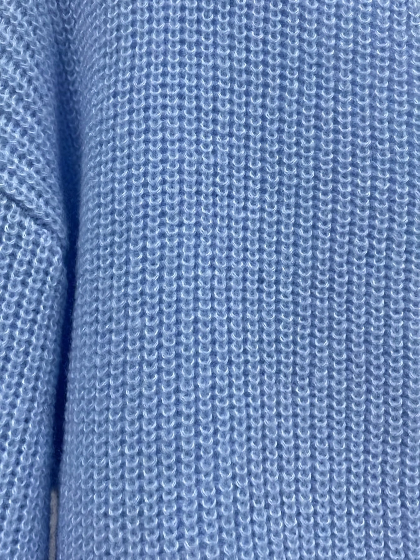 Casual V Neck Sweater - Button Decor Long Sleeve Jumper