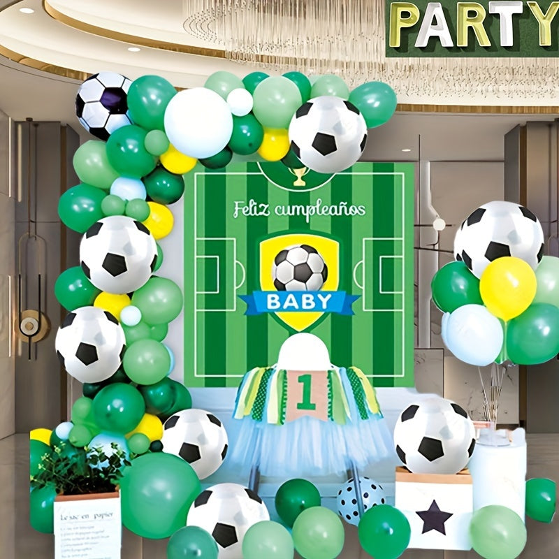 48pcs Football Party Balloons Celebration Balloons Football Balloons