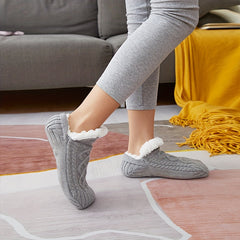 Plush Lined Socks Soft & Warm Floor Socks Women's Stockings