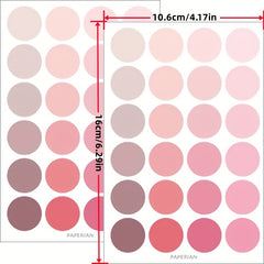 4pcs Colorful Label Stickers for Journals Scrapbooks
