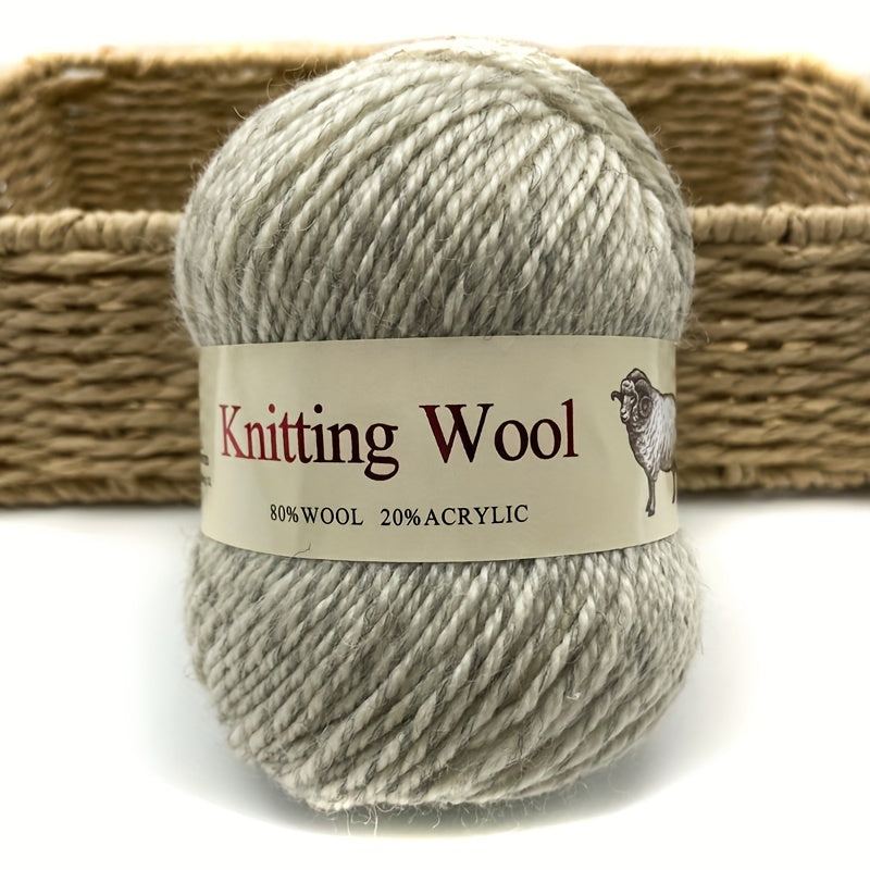5 Pcs Hand Knitted Wool Thread - Warm & Close Fitting - Light & Soft