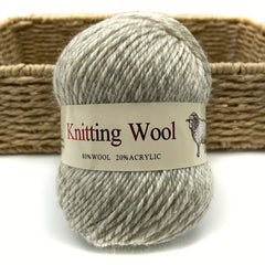 5 Pcs Hand Knitted Wool Thread - Warm & Close Fitting - Light & Soft