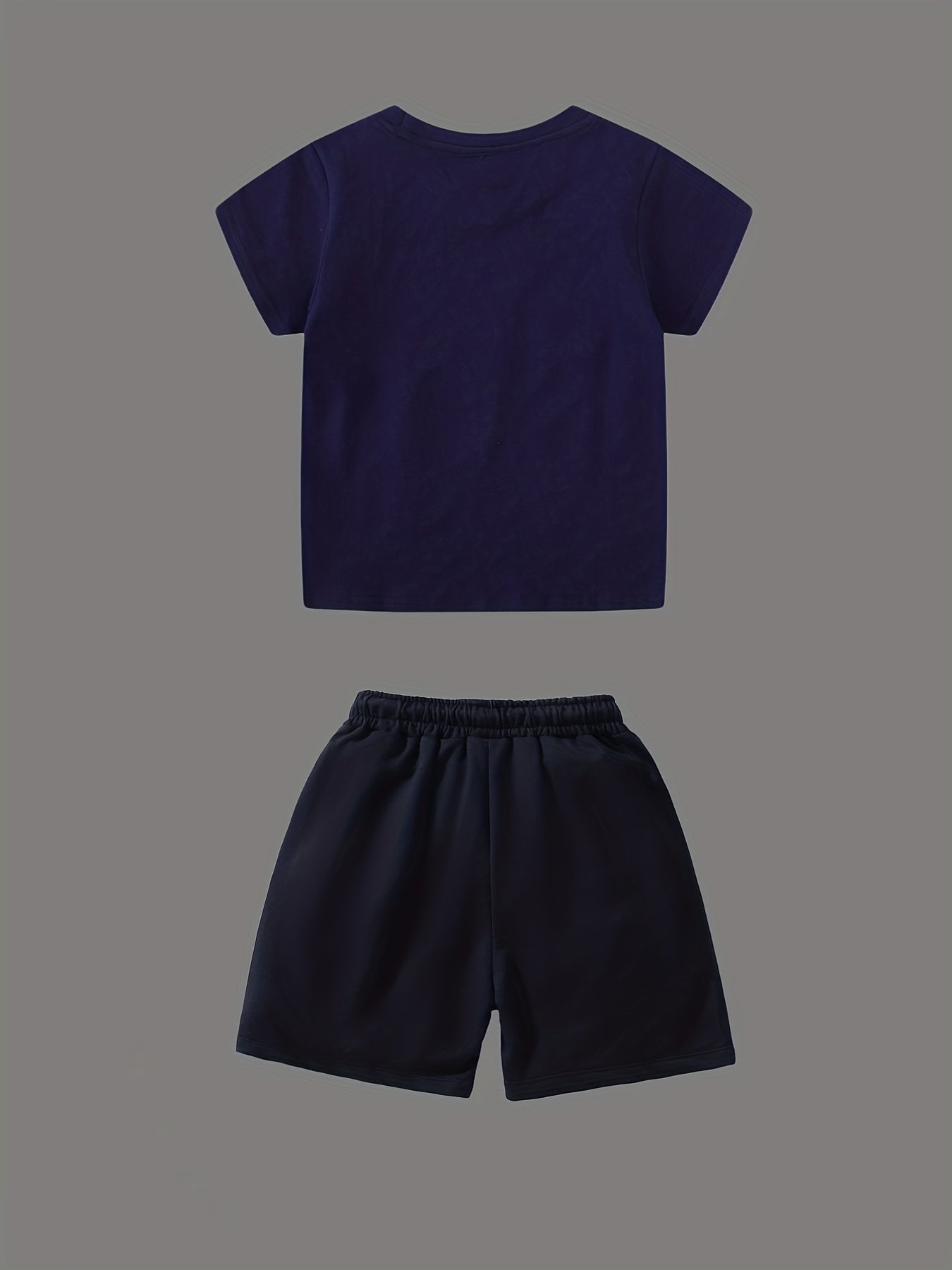 Boys Dinosaur Print Casual Outfit T shirt & Shorts Summer Clothes Set