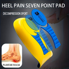 Sports Shock Absorption Insoles High Elastic Deodorant Comfortable