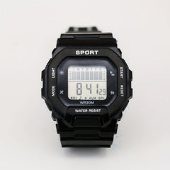 Stylish Waterproof Night Light Watch for Sports Timing
