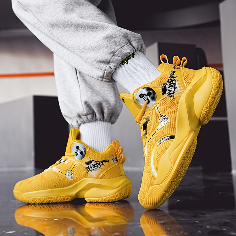 Men's High Top Basketball Shoes Comfy Non Slip Durable