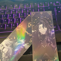 Laser Ticket Childe Dardalla Double-sided Bronzing Bookmarks