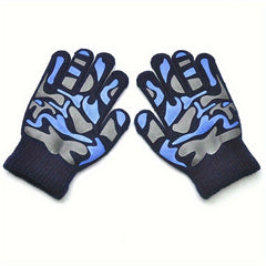 Children's Winter Warm Knitted Gloves For Boys And Girls
