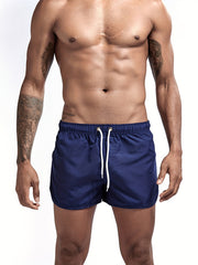 Men's Active Beach Shorts Quick Dry Sports Athletic Shorts With Pockets
