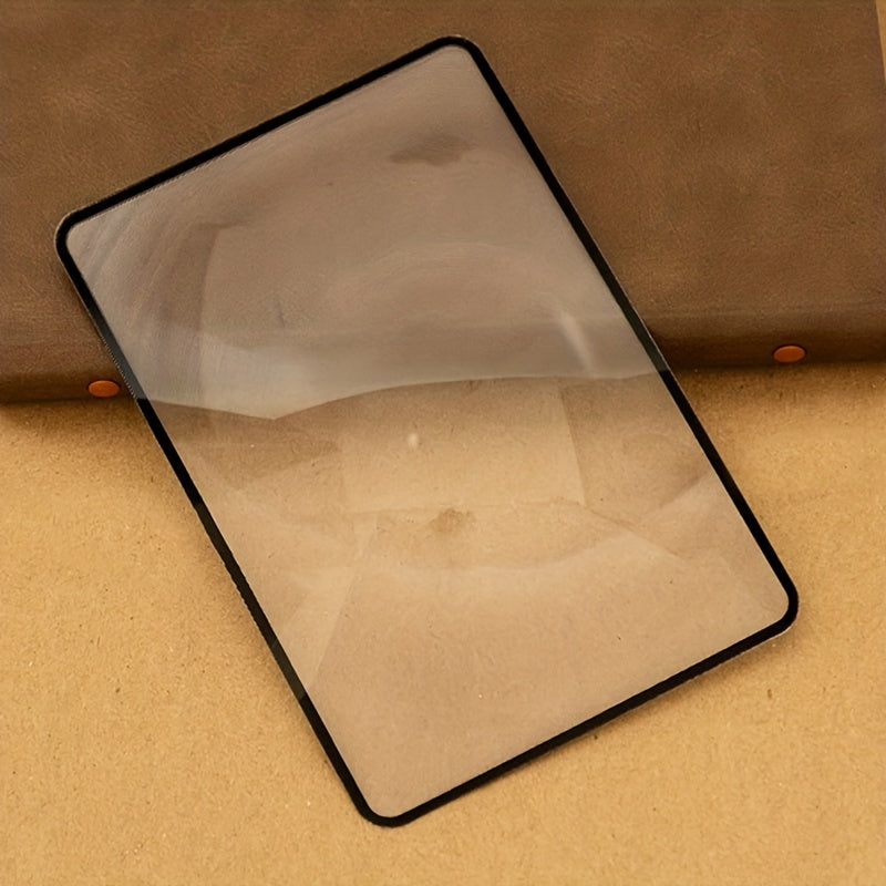 PVC Bookmark Magnifying Glass Card Thin Reading Business Card