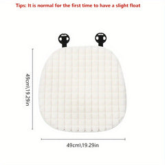 Winter Short Plush Car Seat Cover Single Seat Car Accessories
