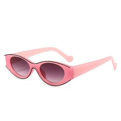 Oval Sunglasses UV Blocking Sun Glasses For Women Girls