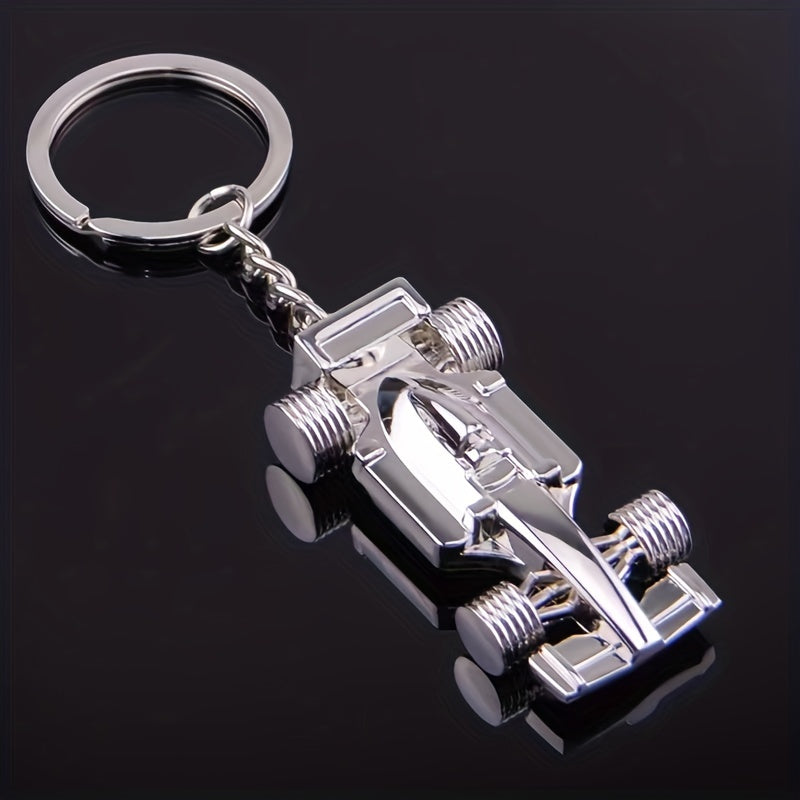 Sports Car Shaped Key Chain Pendant Zinc Alloy Key Ring Gift