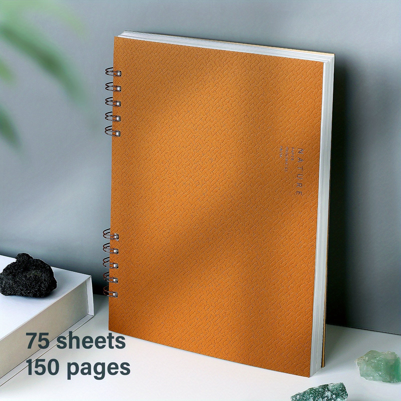 Colorful Spiral Notebook 150 Pages Lined Diary Notebook