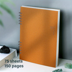 Colorful Spiral Notebook 150 Pages Lined Diary Notebook