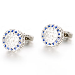 Men's French Shirt Crystal Cufflinks
