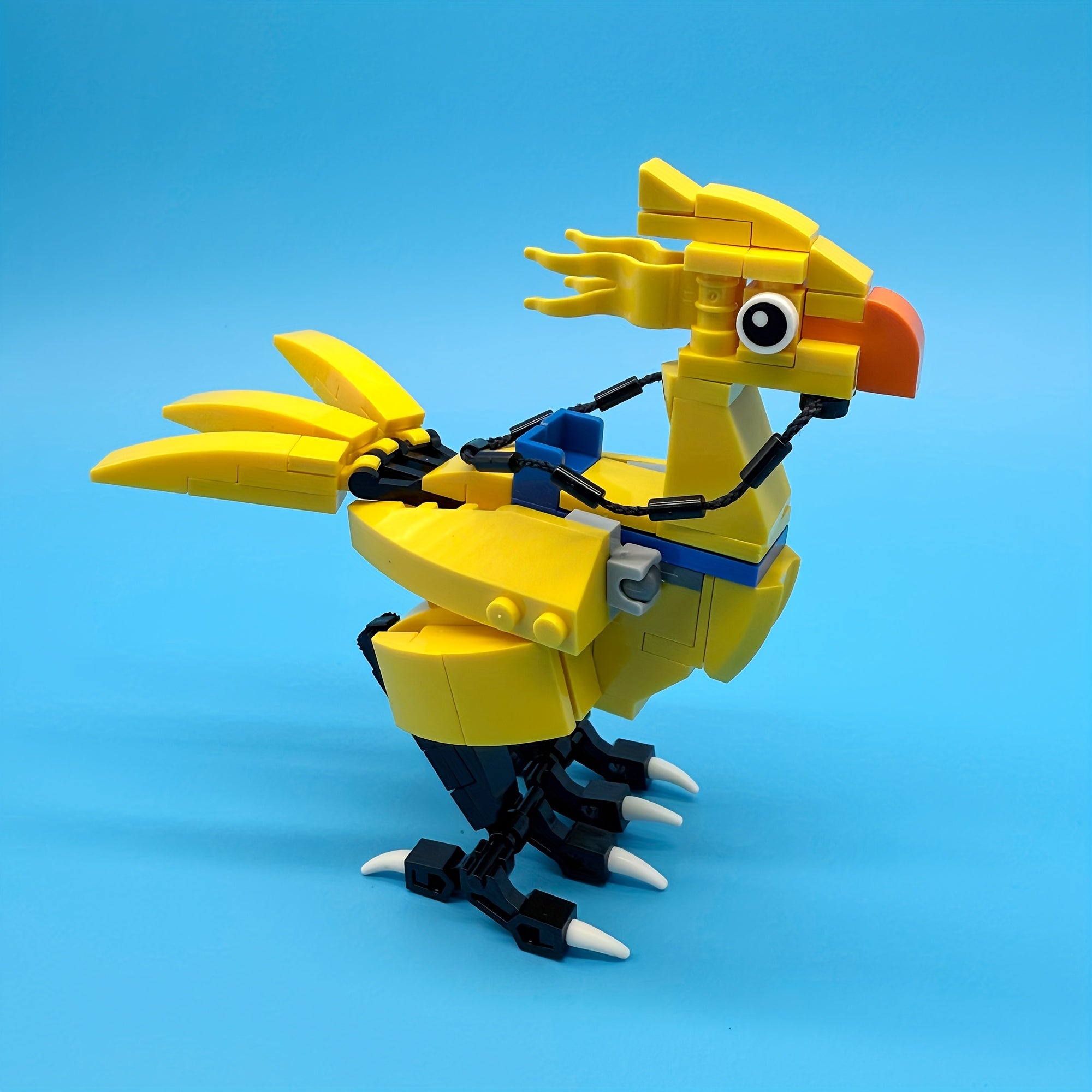 Yellow Chick Building Block Set Animal Series Detailed Mechanical Bird Toy