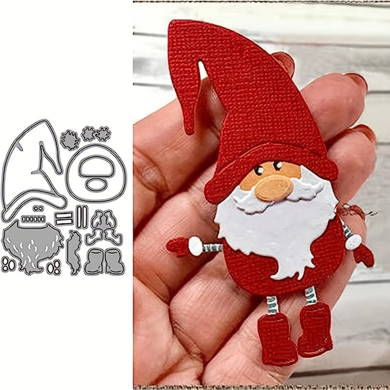 Metal Cutting Die Stencil Santa Claus For Card Decoration DIY Scrapbooking