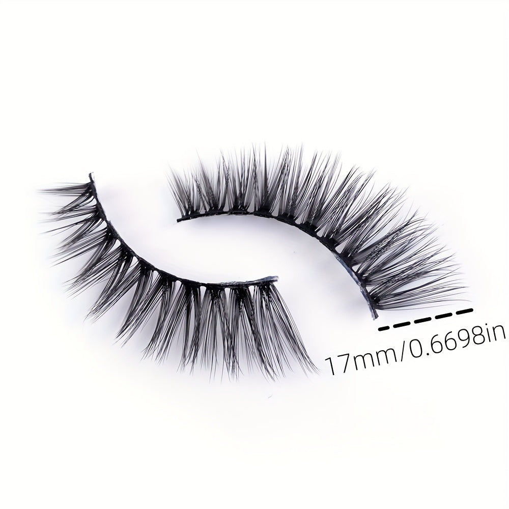 Soft Slender Long 3D False Eyelashes