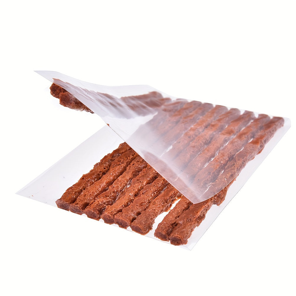 20pcs 3.5mmx100mm Rubber Strips for Bicycle Tyre Repair
