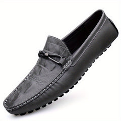 Men's Comfy Moccasin Loafers Slip-On Shoes