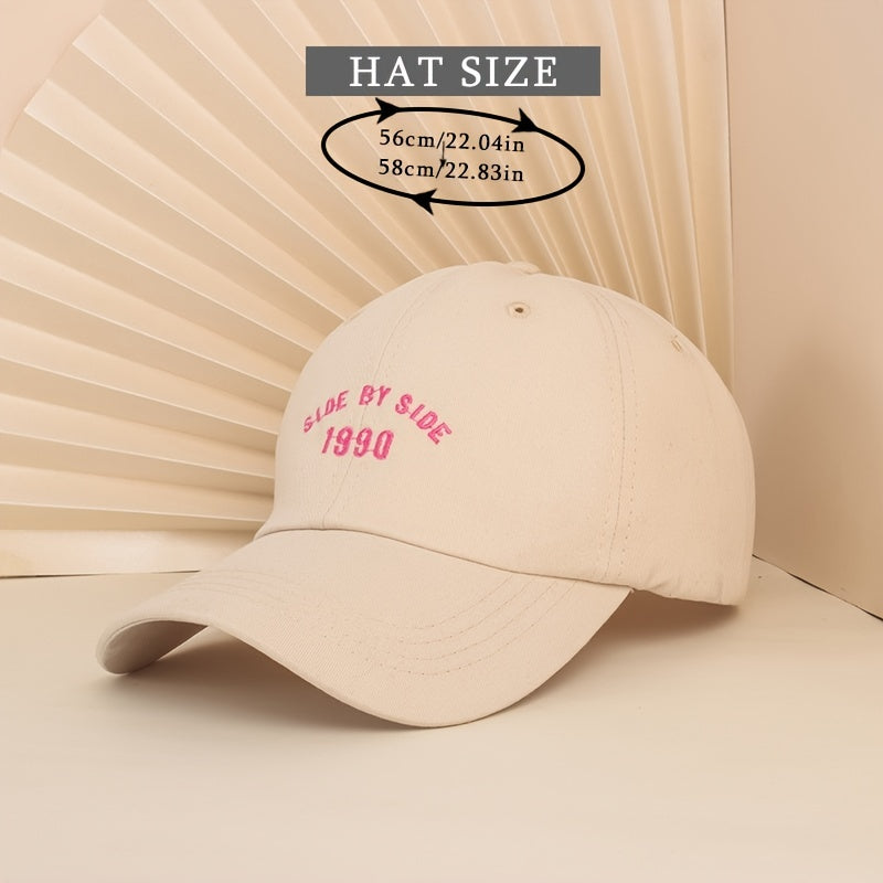 Couple Embroidery Baseball Cap Candy Dad Hat Outdoor Lightweight Sports Hats