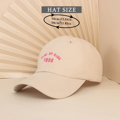 Couple Embroidery Baseball Cap Candy Dad Hat Outdoor Lightweight Sports Hats